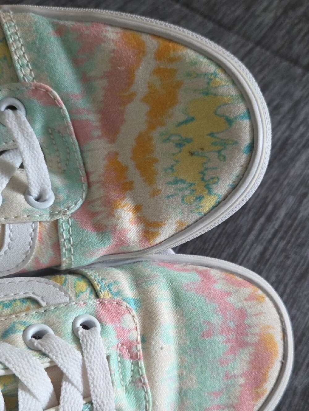 Vans Ward Pyschodelic Pastel Tie-Dye Low Tops Sz 9.5W - Picture 9 of 10